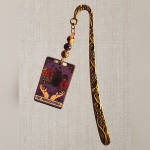 The photographer Tarot Crystal Bookmark